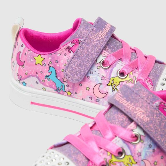 NIB Sketchers Twinkle Sparks/Unicorn Dreaming (pink,multicolour) Toddler… - Picture 2 of 7